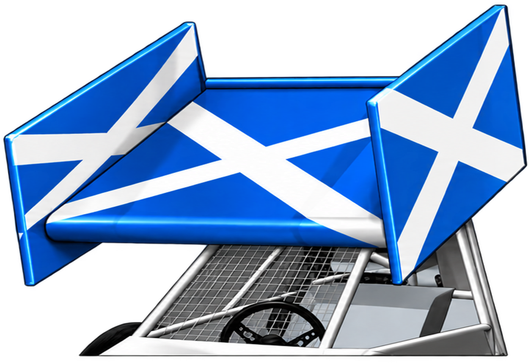 Blue / White Saltire